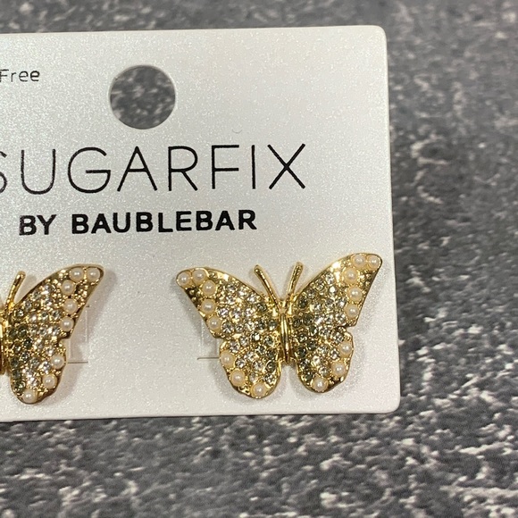 Sugarfix by Baublebar Butterfly Earrings - Picture 2 of 6
